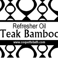 Teak Bamboo Refresher Oil, 1oz bottle
