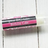 Birthday Cake great BIG balm