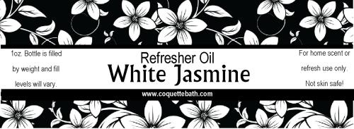 White Jasmine Refresher Oil, 1oz bottle