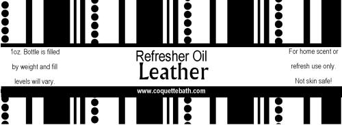 Leather Refresher Oil, 1oz bottle