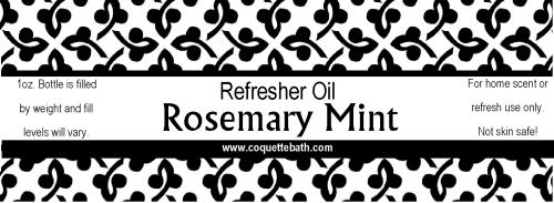 Rosemary Mint Refresher Oil, 1oz bottle