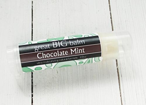 Chocolate Mint great BIG balm