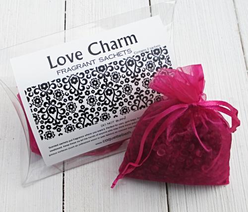 Love Charm Sachets, 2pc package