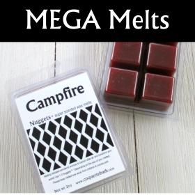 Campfire Wax Melts, MEGA Nuggets™, woodsy campfire scent