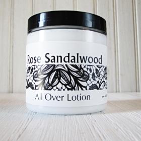 All Over Lotion, Rose Sandalwood
