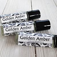 Golden Amber Perfume oil, 1/3oz