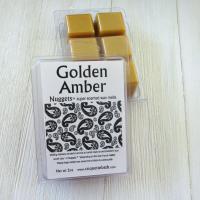 Golden Amber Wax Melts, Nuggets™, rich fragrance
