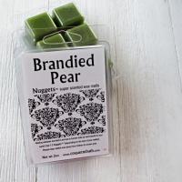 Brandied Pear Wax melts, Nuggets™, 2oz size, warm pear fragrance