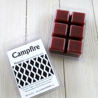 Campfire Wax Melts, 2oz Nuggets™, sitting around a bonfire