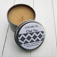 Chai Tea Tinned Candle, 6oz size
