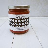 Groovy Jar Candle, Patchouli Nag Champa blend, 9oz jar