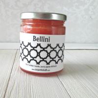 Bellini Jar candle, 9oz size, peach orange blend