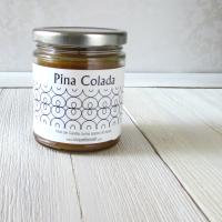 Pina Colada Jar Candle, 9oz size, tropical fruit coconut blend
