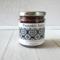 Pumpkin Spice Jar Candle, holiday scent, pumpkin spice blend