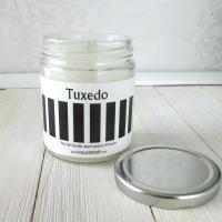 Tuxedo Jar candle, 9oz, masculine fresh fragrance