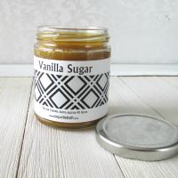 Vanilla Sugar Jar Candle, vanilla musk blend, top seller, 9oz size