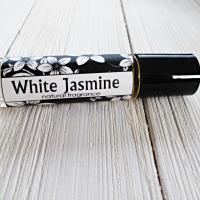 White Jasmine Perfume Oil, 1/3oz roller bottle