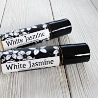 White Jasmine Perfume Oil, 1/3oz roller bottle