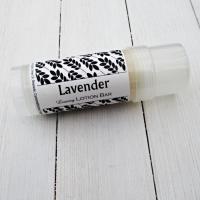 Lavender Lotion Bar, 2oz tube, strong herbal fragrance