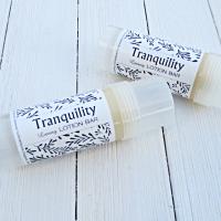 Tranquility lotion bar, solid herbal scented skin care