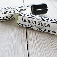 Lemon Sugar Perfume oil, 1/3oz roll on bottle, citrus scent