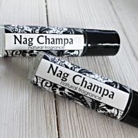 Nag Champa Perfume Oil, 1/3oz roll on bottle