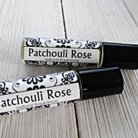 Patchouli Rose Roll On perfume, 1/3oz bottle