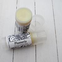 Plumeria Lotion Bar, Solid floral lotion, 2oz twist up tube