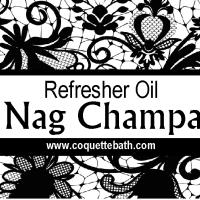 Nag Champa Refresher Oil, 1oz bottle