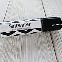 Saltwater Perfume oil, 1/3oz roll on bottle, fresh ocean scent