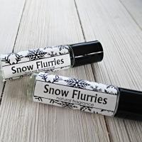 Snow Flurries Roll On perfume oil, 1/3oz, fresh minty scent