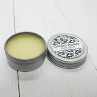 Golden Amber Solid Scent, Concentrated Beeswax based solid perfume