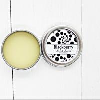 Blackberry solid scent, travel friendly perfume, solid beeswax perfume