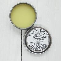 Magnolia Solid Scent, floral solid perfume, realistic southern floral