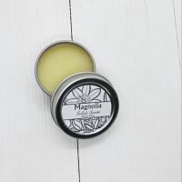 Magnolia Solid Scent, floral solid perfume, realistic southern floral