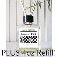 Rosemary Mint DELUXE Plus Reed Diffuser