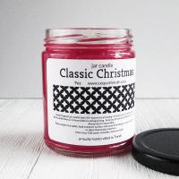Classic Christmas Jar Candle