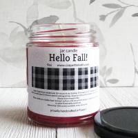 Hello Fall! Jar Candle