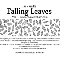 Falling Leaves Jar Candle