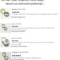 Rose Sandalwood Solid Scent Perfume