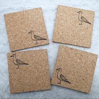 Bird Coaster Set (4pc)