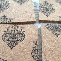 Brocade Coaster Set, (4pc)