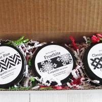 Home for the Holidays Candle Flight, 3pc set