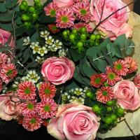 Pink Flowers Soap