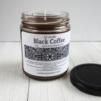 Black Coffee Jar Candle