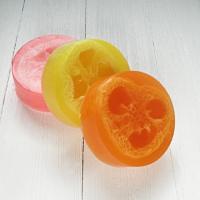 Fruity Loofa soap, Choose scent, exfoliating natural soap