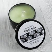 Fresh Flower Tinned Candles
