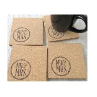 Mr & Mrs Coaster Set (4pc)