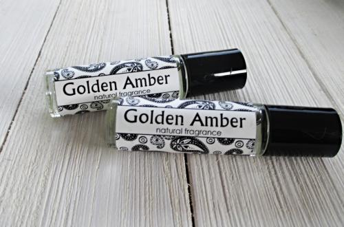 Golden Amber Perfume oil, 1/3oz