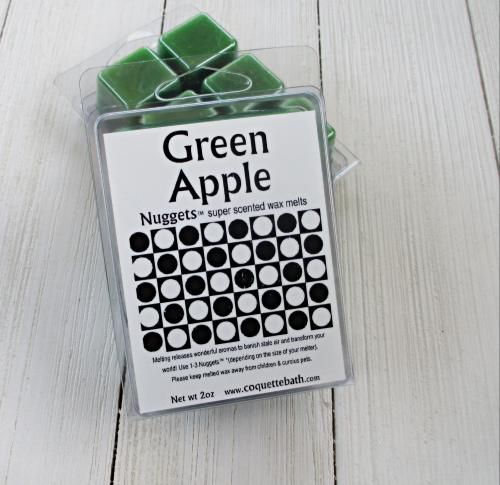 Green Apple Nuggets™ wax melts, 2oz package, fresh fruit fragrance